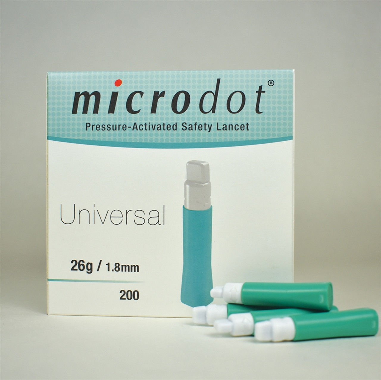 Microdot 26g Safety Lancet Box 200