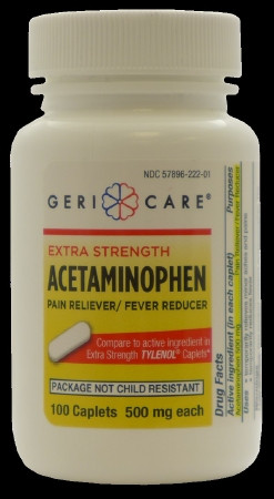 Acetaminophen, Capl 500mg (100/bt 12bt/cs) Bt - 1