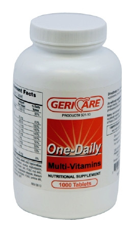 Multivitamin, Tab (1000/bt 12bt/cs) Bt - 1