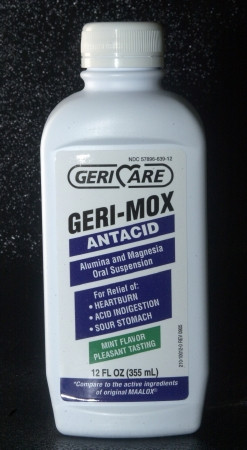 Antacid, Liq Geri-mox Antigas Reg Strnth Mint 12oz (12/cs) Bt - 1