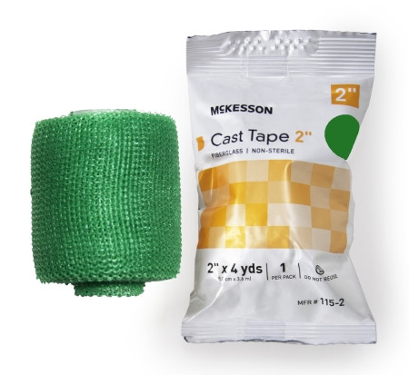 Tape, Cast Grn Lf 2"x4yds (10rl/bx) Bx - 10