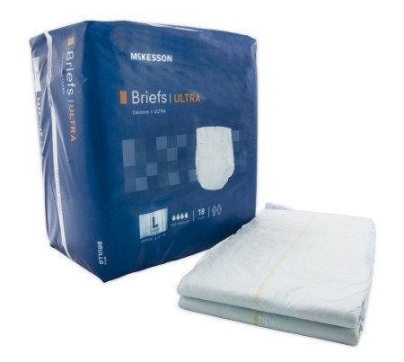 Brief, Incont Ultra Brthable  Sz 45-58 Lg (18/bg 4 Bg - 1