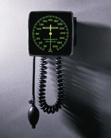 Sphyg, Aneroid Wall Lf Blk Adlt (1/bx 12bx/cs) Bx - 1