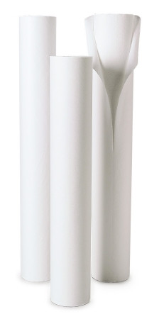 Paper, Table Poly Perf Wht 21"x125' (9rl/cs) Cs - 9