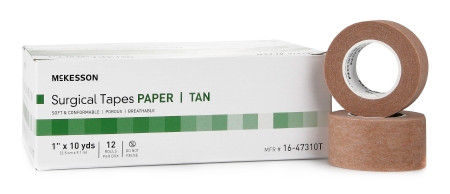 Tape, Adhsv Paper Brn  1"x10yds (12rl/bx 12bx/cs) Bx - 12