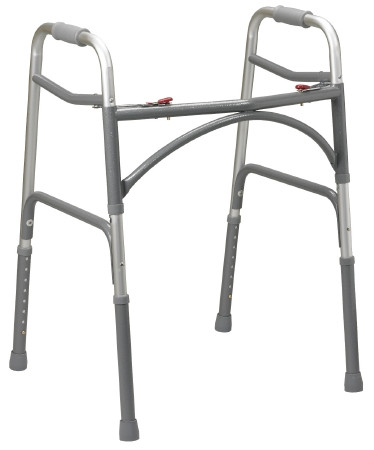 Walker, Folding Steel W/o Wheels Hvy Duty Adlt 500lb (2/cs) Ea - 1