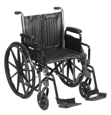 Wheelchair, Dda Sf 20" 350lbs Ea - 1