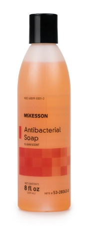 Soap, Mckesson Antib Benzethonium Chloride 8oz (48/cs) Ea - 1