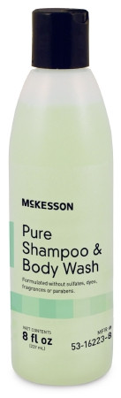 Shampoo Hair/body, Frag/dye/paraben/sulfate Fr 8oz (48/cs) Ea - 1