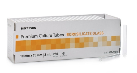 Tube, Test Glass Disp 10x75 3ml (250/bx 4bx/cs) Bx - 250