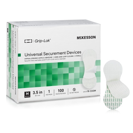 Cath Secure, Grip Lok Univ Strmed (100/bx) Bx - 100