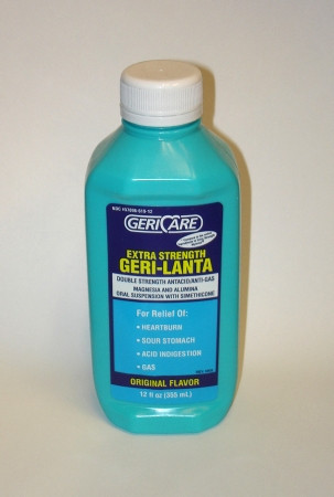 Antacid, Susp 400-400-40mg 12oz (12bt/cs) Bt - 1