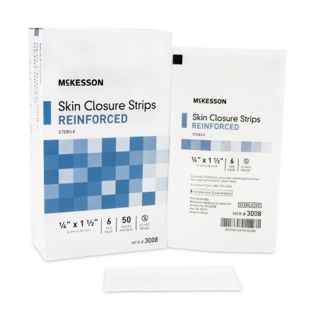 Closure, Skin Reinf Lf 1/4x1.5" (6/pk 50pk/bx 4bx/cs) Bx - 50