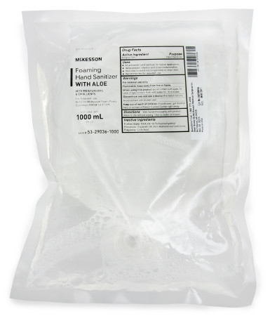 Sanitizer, Foam Aloe 1000ml (4/cs) Ea - 1
