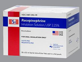 Racemic Epi S2, Sol Inh 2.25% 0.5ml (30/ct) Ct - 30