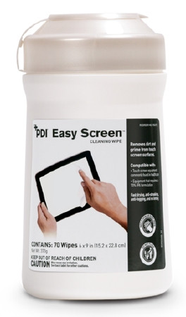 Wipe, Cleansing Easy Screen 6"x9" (70/can 12can/cs) Cn - 70