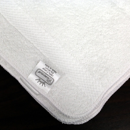 Washcloth, 12x12 .75lb Wht Basics (100dz/cs) Dz - 12