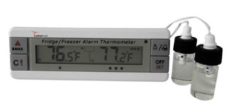 Thermometer, Fridge Freezer Stick Celsius Dual Temp Ea - 1