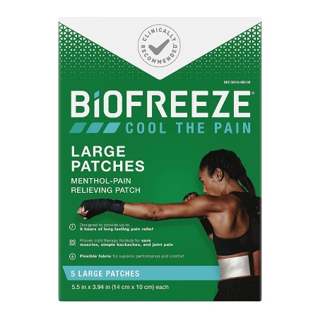 Biofreeze, Patch Pain Relieving (5/bx 24bx/cs) Bx - 5