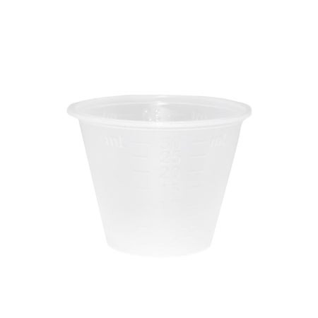 Cup, Medicine Plas Clr 30ml (100/pk 50pk/cs) Cs - 50