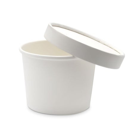Container, Food Paper 8oz (500/cs) Cs - 500