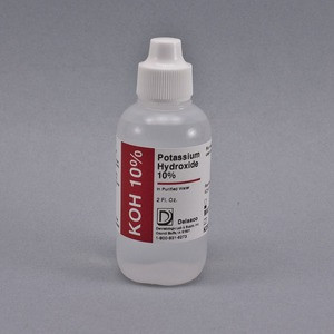 Stain, Potassium Hydroxide Koh10% 2oz Dropper Btl Ea - 1