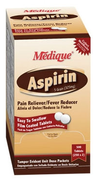 Asprin, Tab 325mg (24/bx) Bx - 1