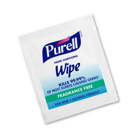 Wipe, Hand Sanitizing Purell (1/pk 1000pk/cs) Cs - 1000