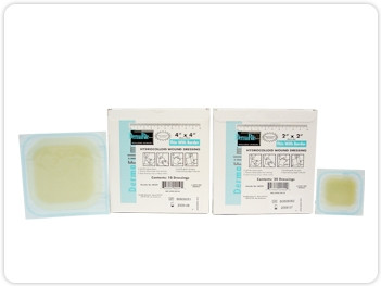 Dressing, Dermafilm W/border Thin 4"x4" (10/bx) Bx - 10