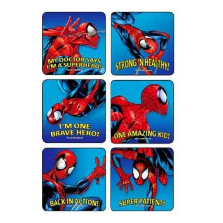 Sticker, Spider Man Strong & Healthy (90/pk) Pk - 1