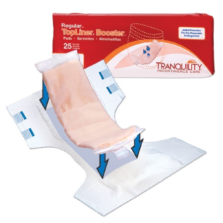 Pad, Tranquility Topliner Booster (25/bg 8bg/cc) Bg - 25