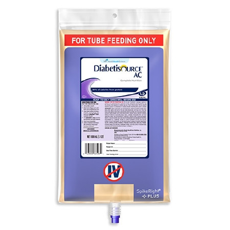 Diabetisource Ac, Clsd System 1000ml (6/cs) Cs - 6