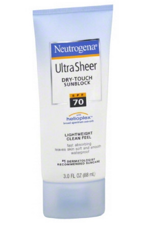 Sunblock, Neutogena Ultra Sheer Spf70 12/cs) J&jotc Ea - 1