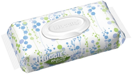 Wipe, Wet Baby Huggies Nat Care Unscntd (56/pk 8pk Amekim Pk - 56