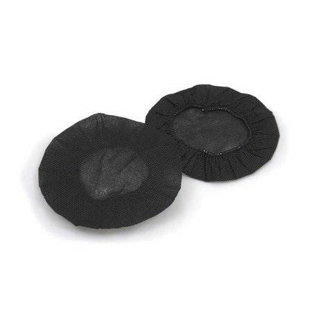 Sanitary Head Set Cvr Lg Blk  1000/bx Black Ltxfr Bx - 1000