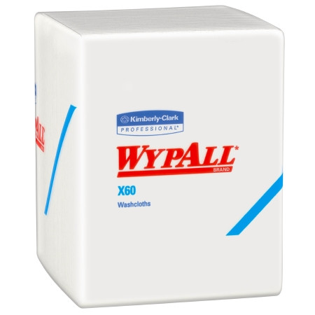 Wiper, Dry Wypall Clth Ltwt Wht 12.5x10 (70/pk 8pk Pk - 1