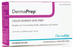 Pad, Skin Prep Liq Barrier (50/bx 20bx/cs) Bx - 50