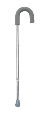 Cane, W/foam Grip Rnd Hndl Alum (6ea/cs) Ea - 1