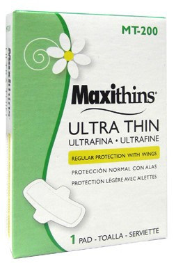 Pad, Maxi-thin Ultra W/gards Sanitary (200/cs0 Cs - 200