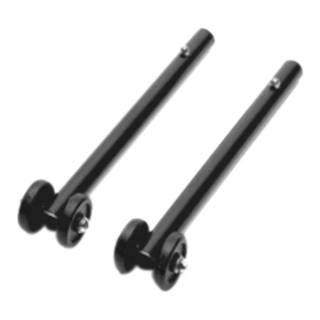 Anti-tipper, Rear Univ Strt W/wheels F/wheelchair (1/pr) Pr - 1