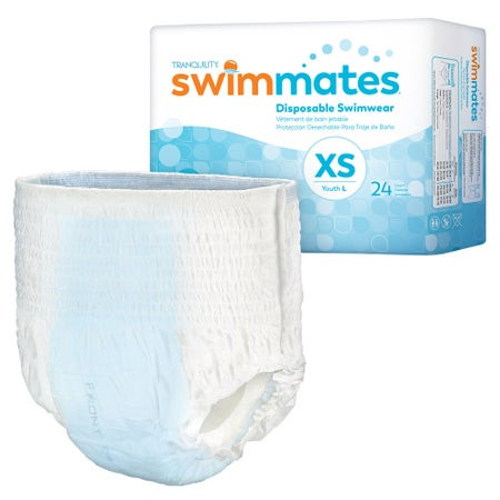 Underwear, Disp Unisex Discreet 65-85lbs (24/bg 4bg/cs) Bg - 24