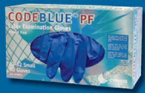 Glove, Exam Ltx Xl N/s Extcf Codeblue (50/bx 10bx/cs) Bx - 1