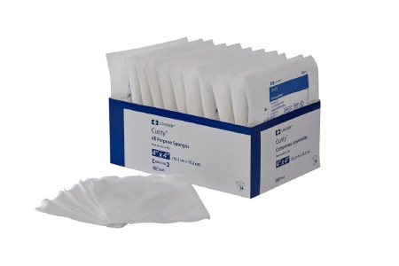 Sponge, Gze Curity 4"x4" Str (5/pk 10pk/tr 16tr/cs) Pk - 1