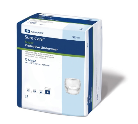 Underwear, Surecare Xlg  48"-66" (12/bg 4bg/cs)       Kenico Bg - 12