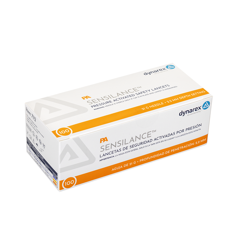 SensiLance Pressure Activated Lancet Box of 100