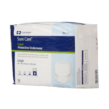 Underwear, Surecare Lg 44"-54"(16/pk 4pk/cs)         Kenico Pk - 16