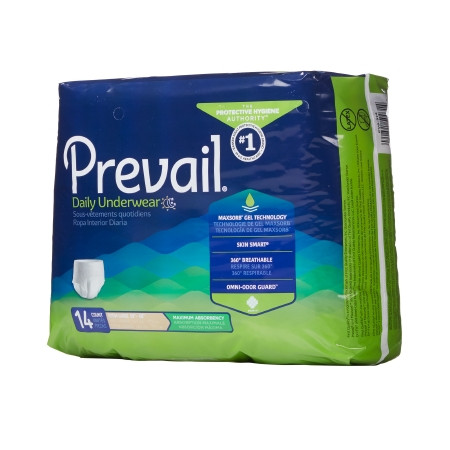 Brief, Pull-on Supr Absrb Xlg Sz 58-68" (14/bg 4bg Cs - 4