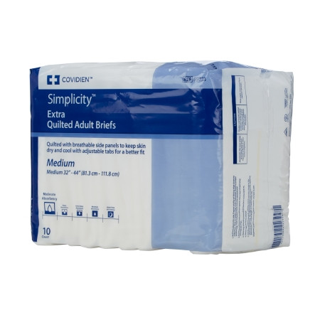 Brief, Simplicity Quilted Adltmoderate Abs (10/bg Kenico Bg - 10