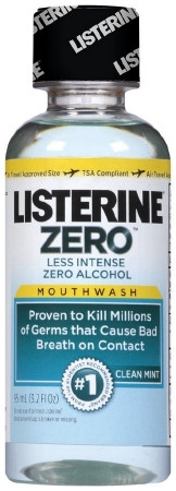 Mouthwash, Listerine Zero Alchl Free 3.2oz (24/cs) J&jotc Cs - 24