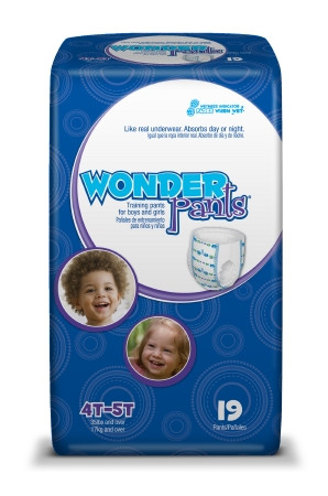 Diaper, Incont Wonderpants Xlg4-5t (19/pk 4pk/cs) Pk - 19